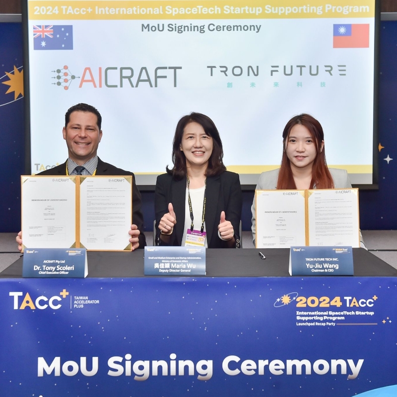 AICRAFT sign MoU in Taiwan