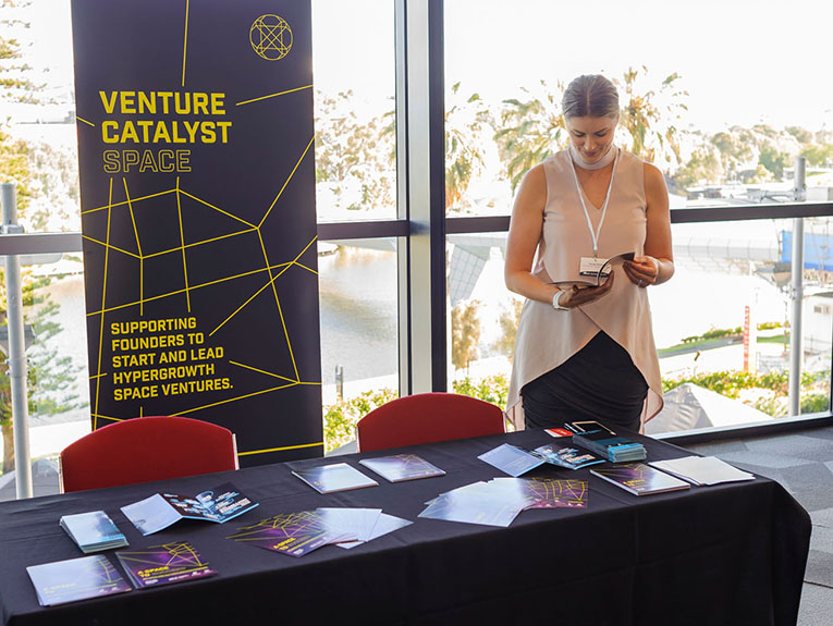 Venture Catalyst Space stall at the 2018 Adelaide Space Convention